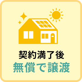 契約満了後無償で譲渡