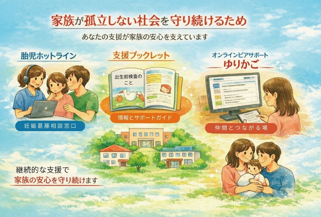 家族が孤立しない社会を守り続けるため