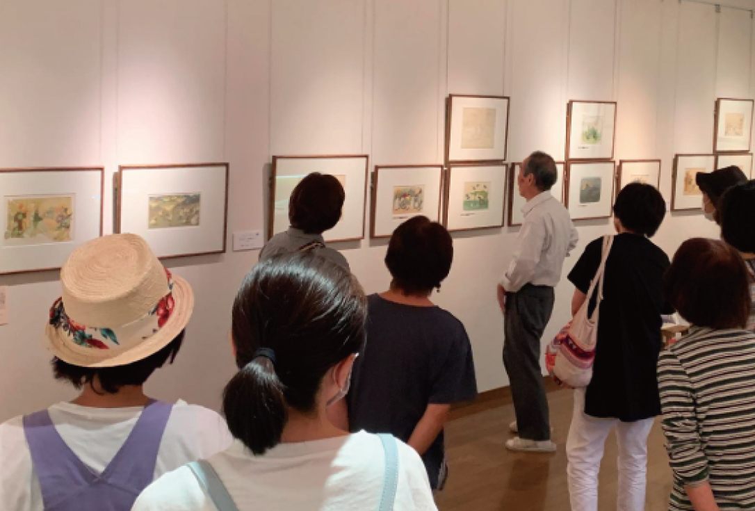 絵本原画を保護し、次の世代にのこしていく