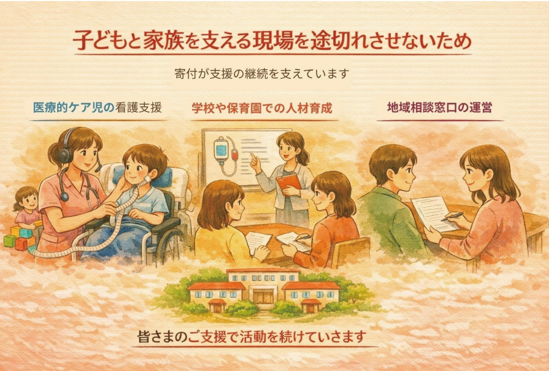 子どもと家族を支える現場を途切れさせないため